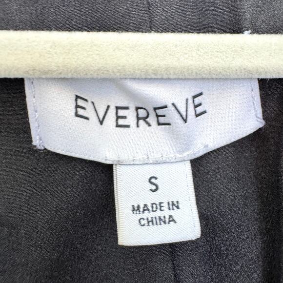 Evereve Womens Elizabeth St. Blazer Size S Neutral Minimal Fall Vegan Cognac - Picture 3 of 10